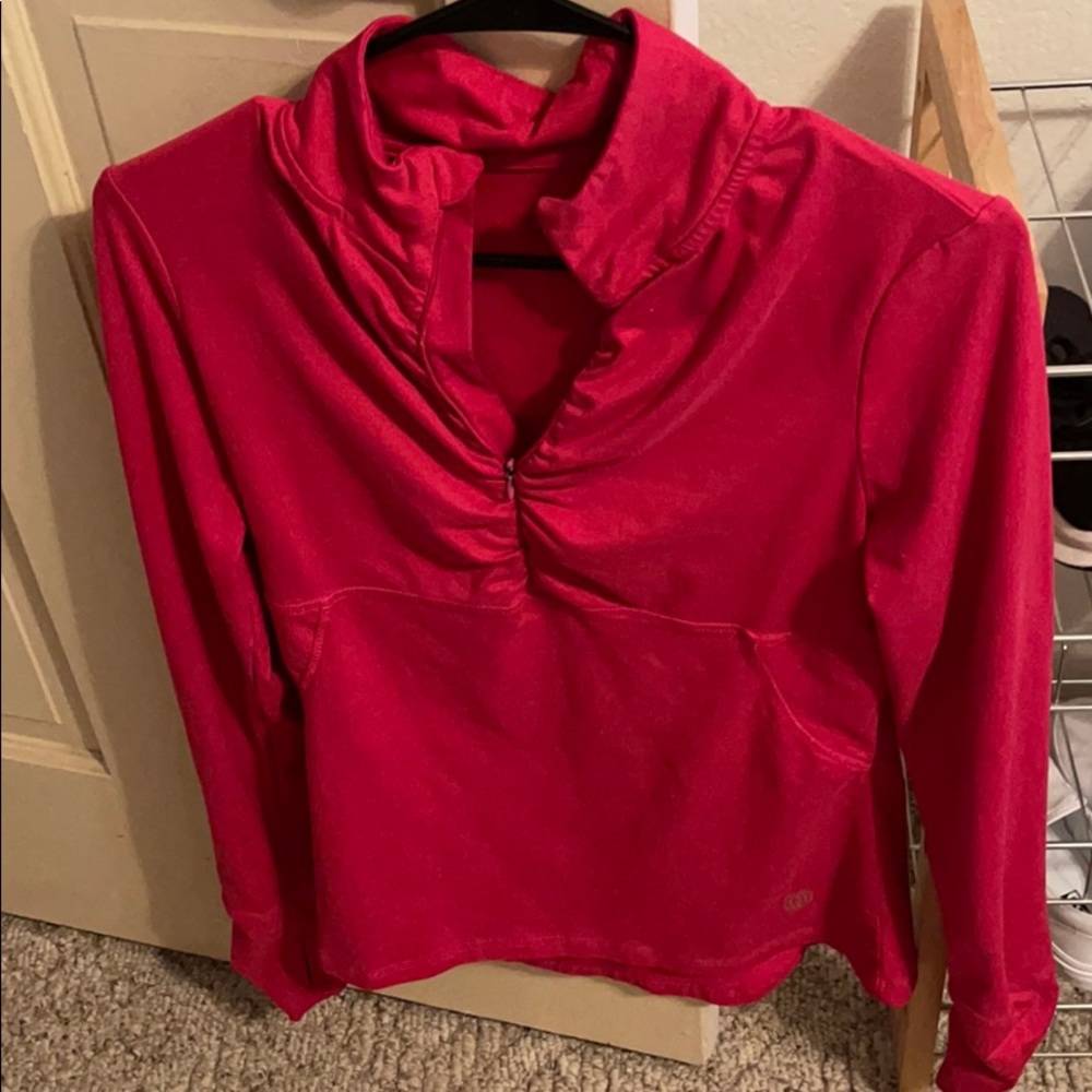 Bright pink long sleeve